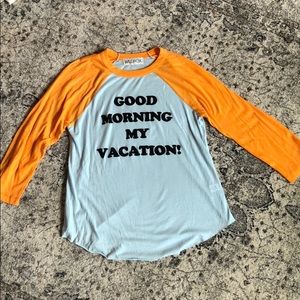 Wildfox Good Morning My Vacation Shirt